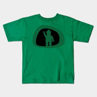 View from a Car Wing Mirror Kids T-Shirt